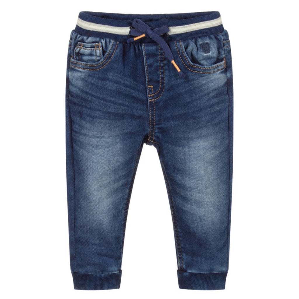 Baby denim pants in blue | GUCCI® US